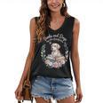 Book And Dog Lover Reading Humor Librarian Women's V-Neck Tank Top Book And Dog Lover Reading Humor Librarian Women's V-Neck Tank Top
