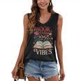 Book Fair Vibes Women's V-Neck Tank Top
