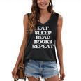 Book Lover Book Eat Sleep Read Books Repeat Women's V-Neck Tank Top Book Lover Book Eat Sleep Read Books Repeat Women's V-Neck Tank Top