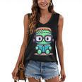 Book Lover Frankenstein's Monster With Reading Glasses Women's V-Neck Tank Top Book Lover Frankenstein's Monster With Reading Glasses Women's V-Neck Tank Top