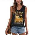 Book Lover Moth Mothman Book Club Reading Into Shadows Women's V-Neck Tank Top