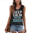 Book Of Mormon LDS Missionary Church Of Latter Day Saints Women's V-Neck Tank Top