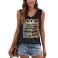Book Reader Vintage Bookworm Retro Book Lover Women's V-Neck Tank Top