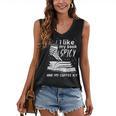 I Like My Book Spicy Read Reading Librarian Men Women Kids Women's V-Neck Tank Top