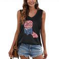 Book Worm Pun Read Reading Librarian America Men Women Kids Women's V-Neck Tank Top