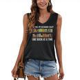 Bookcase Driving My Husband Crazy One Book At A Time Women's V-Neck Tank Top Bookcase Driving My Husband Crazy One Book At A Time Women's V-Neck Tank Top