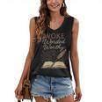And Booked Afro Literary Pride Book Club Culture Women's V-Neck Tank Top