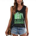 All Booked For St Patrick's Day Book Lover Lucky Shamrock Women's V-Neck Tank Top