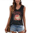 All Booked For Valentine's Book Lovers Romantic Readers Women's V-Neck Tank Top