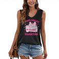 All Booked For Valentines Book Reading Coquette Bow Women's V-Neck Tank Top All Booked For Valentines Book Reading Coquette Bow Women's V-Neck Tank Top