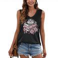 All Booked For Valentine's Coquette Bow Books Teacher Girly Women's V-Neck Tank Top All Booked For Valentine's Coquette Bow Books Teacher Girly Women's V-Neck Tank Top