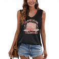 All Booked For Valentine’s Day Readers Teachers Bookworms Women's V-Neck Tank Top