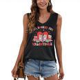 All Booked For Valentines Shirt Cute Book Lover Reading Women's V-Neck Tank Top