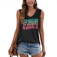 Bookish Reading Love Introverted But Willing To Discuss Book Women's V-Neck Tank Top