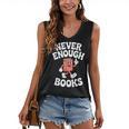 Books Or Book Reading Retro Women's V-Neck Tank Top Books Or Book Reading Retro Women's V-Neck Tank Top