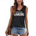Books Coffee Dancing Women's V-Neck Tank Top