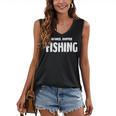Books Coffee Fishing Women's V-Neck Tank Top Books Coffee Fishing Women's V-Neck Tank Top