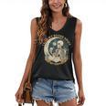 I Like My Books Spicy & My Coffee Icy Skeleton Read Book Women's V-Neck Tank Top