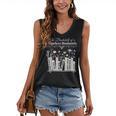 The Bookshelf Of a Hopeless Romantic Rom-Com Reading Bookish Women's V-Neck Tank Top The Bookshelf Of a Hopeless Romantic Rom-Com Reading Bookish Women's V-Neck Tank Top