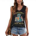 Bookworm I'm A Book Dragon Reading Books Bookish Book Lover Women's V-Neck Tank Top Bookworm I'm A Book Dragon Reading Books Bookish Book Lover Women's V-Neck Tank Top