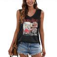 Born To Read Forced To Work Santa Christmas Book Lover Retro Women's V-Neck Tank Top Born To Read Forced To Work Santa Christmas Book Lover Retro Women's V-Neck Tank Top