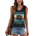 Born To Read Go Work Book Reading Librarian Men Women Women's V-Neck Tank Top Born To Read Go Work Book Reading Librarian Men Women Women's V-Neck Tank Top