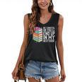 Be Careful Or You'Ll End Up In My Next Book Women's V-Neck Tank Top Be Careful Or You'Ll End Up In My Next Book Women's V-Neck Tank Top