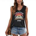 Chapter Two Book Reading 2nd Birthday 2 Year Old Women's V-Neck Tank Top