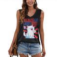 Childless Cat Ladies Vote Kamala Harris Cute Comic Book Cat Women's V-Neck Tank Top Childless Cat Ladies Vote Kamala Harris Cute Comic Book Cat Women's V-Neck Tank Top
