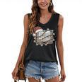Christmas Book Festive Holiday Xmas Women's V-Neck Tank Top Christmas Book Festive Holiday Xmas Women's V-Neck Tank Top