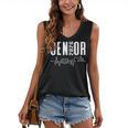 Class Of 2026 Senior Reading Themed Book Heartbeat Women's V-Neck Tank Top
