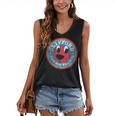 Clifford The Big Red Dog Round Distressed Logo Kids Books Women's V-Neck Tank Top