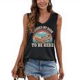 I Closed My Book To Be Here Reading Retro Bookworm Men Women Women's V-Neck Tank Top I Closed My Book To Be Here Reading Retro Bookworm Men Women Women's V-Neck Tank Top
