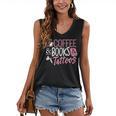 Coffee Lover Shirt Coffee And Books And Tattoos Men Women Women's V-Neck Tank Top