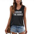 Cooking The Books Women's V-Neck Tank Top