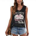 Coquette 100 Days Of Bows Books Reading 100th Day Of School Women's V-Neck Tank Top