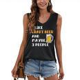 I Like Craft Beer & Maybe 3 People Introvert Beer Fans Women's V-Neck Tank Top