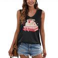 Cute Books And Coffee Crochet Valentines Day Tee For Couples Women's V-Neck Tank Top Cute Books And Coffee Crochet Valentines Day Tee For Couples Women's V-Neck Tank Top