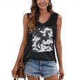 Dark Academia Fantasy Dragon Book Lover Bookish Goblincore Women's V-Neck Tank Top Dark Academia Fantasy Dragon Book Lover Bookish Goblincore Women's V-Neck Tank Top