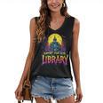 Death Gothic Support Your Local Library Lovers Book Women's V-Neck Tank Top