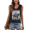 Defend Your Local Library Knight Cat Rider Book Lover Women's V-Neck Tank Top Defend Your Local Library Knight Cat Rider Book Lover Women's V-Neck Tank Top