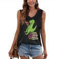 Dino Reading Read Reading Librarian Book Men Boys Kids Women's V-Neck Tank Top Dino Reading Read Reading Librarian Book Men Boys Kids Women's V-Neck Tank Top