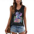 Dragon Book Fantasy Reading Women's V-Neck Tank Top Dragon Book Fantasy Reading Women's V-Neck Tank Top
