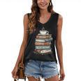 Drink Coffee Read Books Be Happy Caffeine Espresso Women's V-Neck Tank Top Drink Coffee Read Books Be Happy Caffeine Espresso Women's V-Neck Tank Top