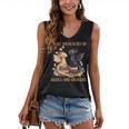 Easily Distracted By Books & Dragons Librarian Book Lover Women's V-Neck Tank Top Easily Distracted By Books & Dragons Librarian Book Lover Women's V-Neck Tank Top
