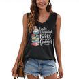 Easily Distracted By Books And Gnomes Women's V-Neck Tank Top Easily Distracted By Books And Gnomes Women's V-Neck Tank Top