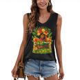 Educated Women Girls Reading Book Black History Month Women's V-Neck Tank Top Educated Women Girls Reading Book Black History Month Women's V-Neck Tank Top