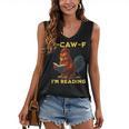 F-CAW-F I'm Reading Chicken Book Lover Introvert Meme Women's V-Neck Tank Top F-CAW-F I'm Reading Chicken Book Lover Introvert Meme Women's V-Neck Tank Top