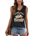 Flipping Pages Is My Cardio Book Lover Reading Bookworm Women's V-Neck Tank Top