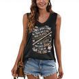 Flute And Books Marching Band Musician Flutist Flute Player Women's V-Neck Tank Top